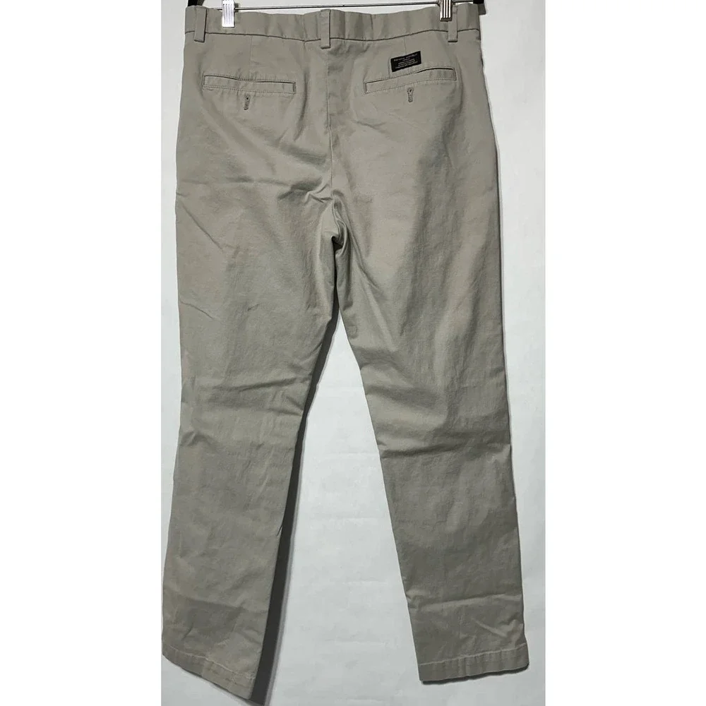 Banana Republic Men's Aiden Light Tan Chino Pant 34‎ x 34 - Picture 2 of 5